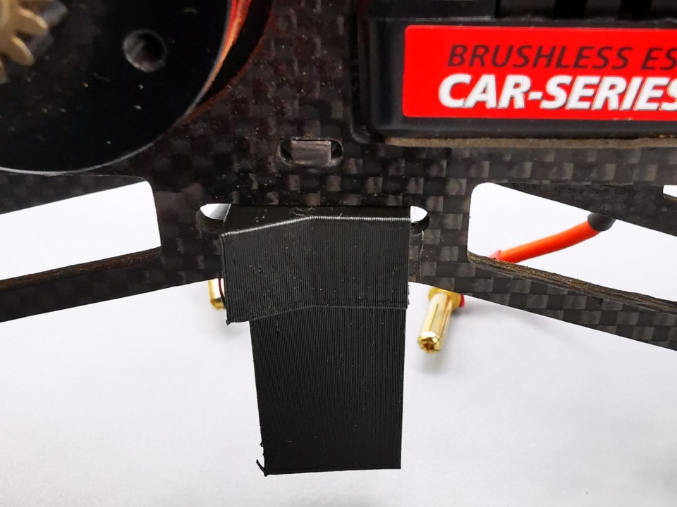BB-50: Lipo Halterung (Gummi) für RG BK-Serie BB-50